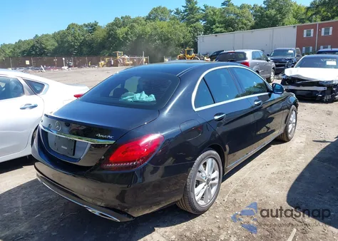 2020 Mercedes-Benz C 300 4Matic из США, поврежденный, VIN W1KWF8EB1LR594590